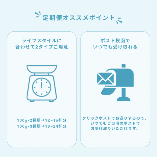 コーヒー定期便 - 3種セット