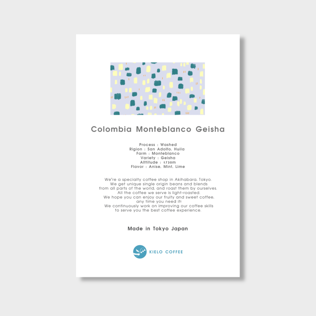 Colombia Monteblanco Geisha