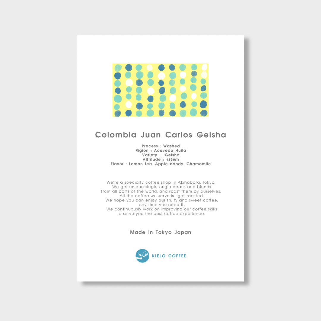 Colombia Juan Carlos Geisha Washed