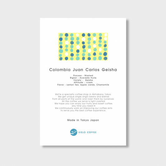 Colombia Juan Carlos Geisha Washed