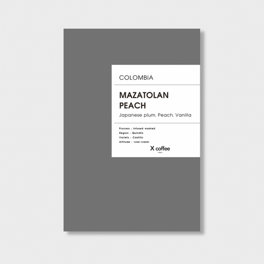 【 Colombia 】 Mazatolan Peach / WH G